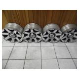 (4) Like-New Toyota 17-inch Rims - current bid $65
