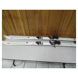 Pair of Salomon Adult Snow Skis - current bid $10