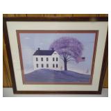 American Folk Painting by Warren Kimble - current bid $10