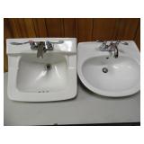 (2) Porcelain Sinks - current bid $10