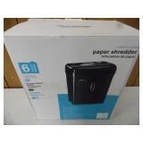 Factory Sealed Paper Shredder - current bid $35