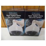 (2) Factory Sealed Mock Security Cameras - current bid $10