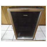 Working Haier 125-Can Beverage Cooler - current bid $25