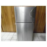 Like-New Frigidaire Stainless Refrigerator - current bid $175