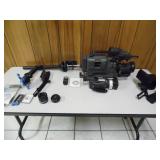 Sony & Canon Professional Camcorder & equip. - current bid $15