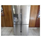 Samsung Stainless French Door Refrigerator - current bid $425