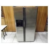 Working Frigidaire Stainless Refrigerator - current bid $100