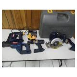 Ryobi 18v Cordless Power Tool Set - current bid $55