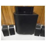 Working Infinity 5.1 Channel Speaker System - current bid $10