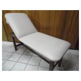 Like-New Leather Adjustable Massage Table - current bid $10