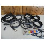 Monster Cables & Surge Protector - current bid $10