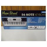 New Mainstreet 54 key Keyboard - current bid $10