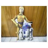 Star Wars C3PO & R2D2 Cardboard Cutout - current bid $10