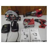Group of Working Skilsaw Power Tools - current bid $15