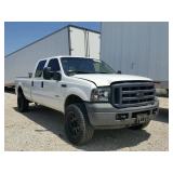 2007 Ford Super Duty 4x4 - runs - current bid $4000