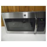 Working GE Over Range Stainless Microwave - current bid $10