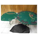 Set of Portable Poker Tables - current bid $20