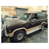 1987 Ford Bronco II 41k miles - Runs - current bid $1100