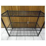 METAL STORAGE SHELF - current bid $10