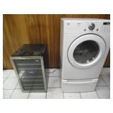 KENMORE ELITE WINE COOLER & LG TROMM DRYER - current bid $25