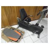 EDGE RECUMBENT BIKE & INVERSION TABLE - current bid $10