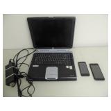 (2) Smart Phones & Laptop - current bid $15