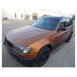 2004 BMW X3 3.0I SUV - current bid $500