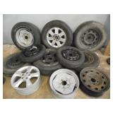 12 Tires and Wheels - current bid $10