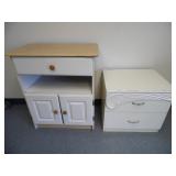 2 End Table Cabinets - current bid $10