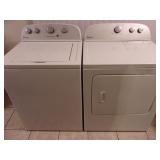 Working Whirlpool Washer Dryer Set - current bid $60