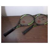 Gamma G-4 Adult Tennis Raquets - current bid $10