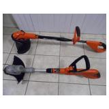 (2) Black & Decker Cordless Weed Eaters - current bid $20