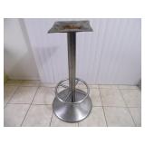 Stainless Steel Bar Stool Table Stand - current bid $10