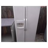 Frigidaire Side by Side Refrigerator - current bid $40