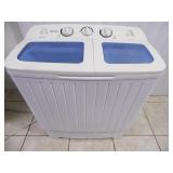 Working Costway Compact Twin Tub Washer Dryer - current bid $200