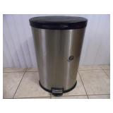 Stainless Steel 10 Gallon Step Trash Can - current bid $10