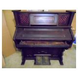 1888-1894 Antique Pump Organ - current bid 0
