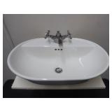 Bathroom Above Counter Porcelain Sink Bowl