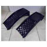Pair of Heavy Duty Metal Car Ramps