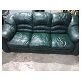 DeCoro Leather Living Room Sofa current bid $40