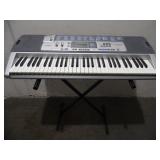 Casio Lighted Key Portable Keyboard w/Stand current bid $30