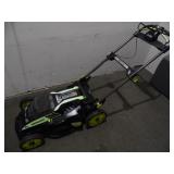 Ryobi 20 in 40 Volt Cordless Mower current bid $50