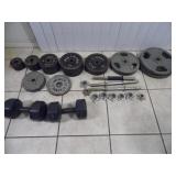 Free Weight Set current bid $35