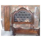 Metal & Wicker Outdoor Love Seat current bid $10