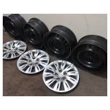 Set of Toyota Wheels and Hub Caps
