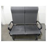 Outdoor Patio Loveseat Glider Swing