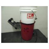 The Ball Bucket Portable Tennis Ball Launcher