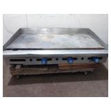 Imperial Commercial Heavy Duty 48 inch Steel Plate 4 Burner Gas Griddle
