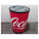 Coke-a-cola Rolling Barrel Cooler