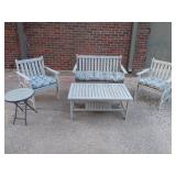 Safavieh Gray Bradbury Outdoor Living Set